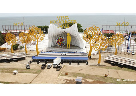 Ultiman detalles para celebración del 34/19 en Plaza La Fe
