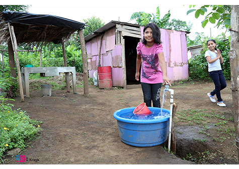 Gobierno Sandinista restituye derecho a agua potable a 170 familias de Niquinohomo
