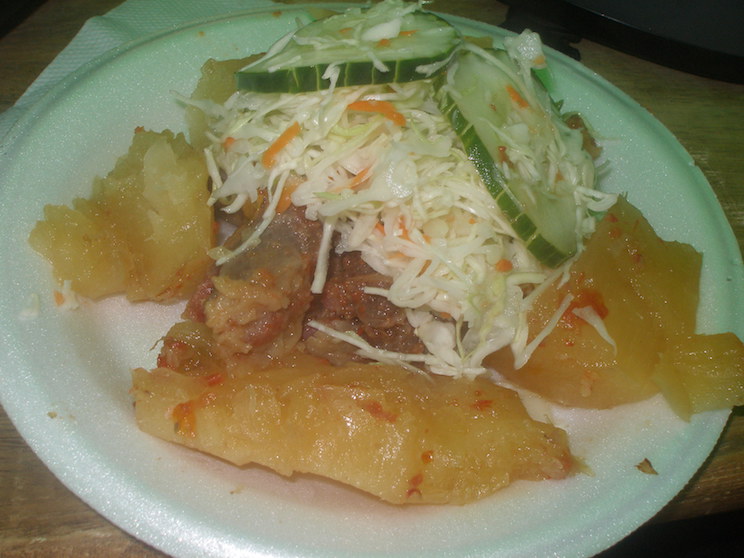 En León degustaron de suculenta carne en vaho
