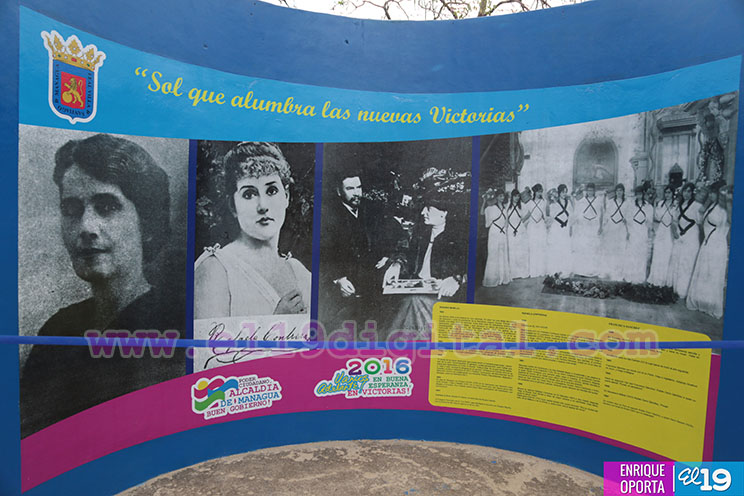 Inauguran murales sobre la vida de Rubén Darío