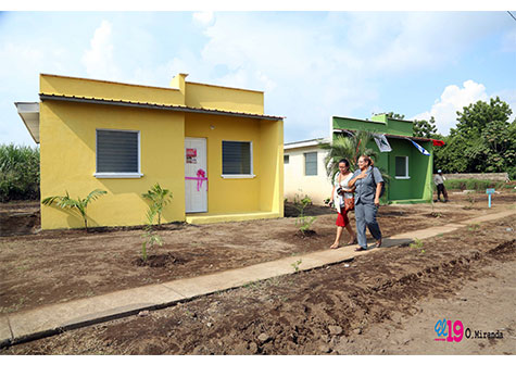 Una nueva vivienda, una nueva vida para las familias nicaragüenses a 34 años de la Revolución