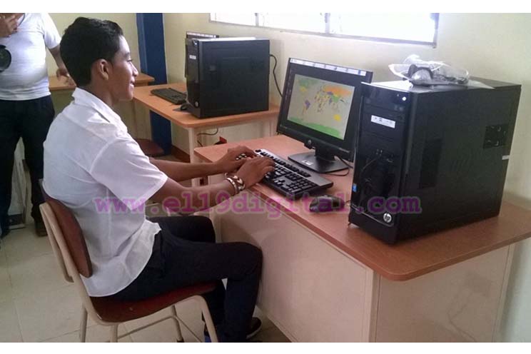 Instalan Aula Tecnológica en centro educativo de Ciudad Belén