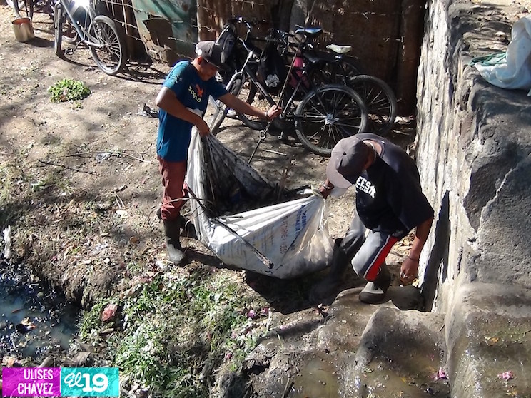Alcaldía de Granada ejecuta limpieza en varios sectores de la ciudad