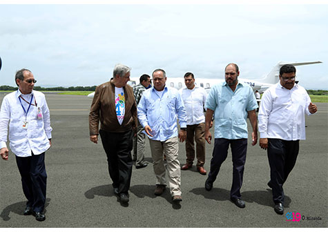 Diosdado Cabello arriba a Managua para participar en celebración del 34/19