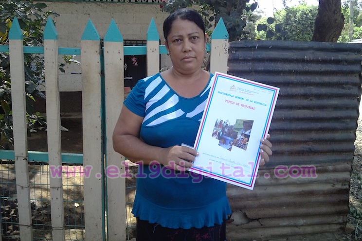 Derecho a la propiedad sigue llegando a familias de todo el país