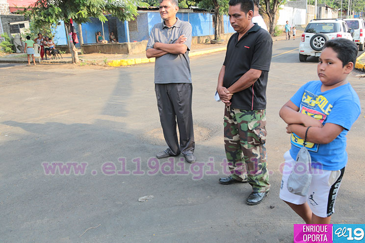 Mejoramiento vial en barrio Francisco Meza