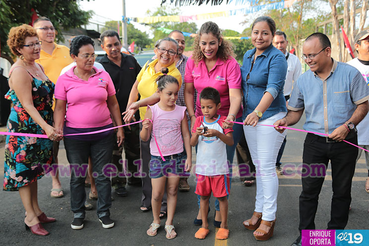 Mejoramiento vial en barrio Francisco Meza