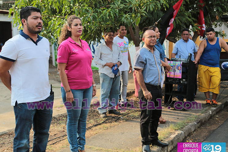 Mejoramiento vial en barrio Francisco Meza