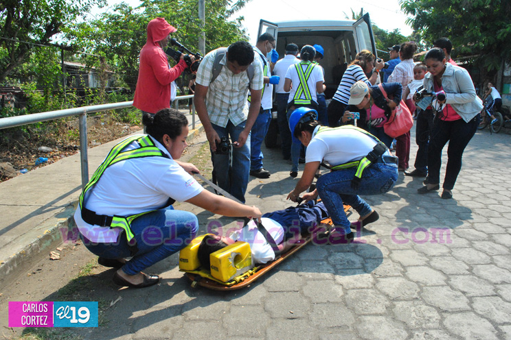 Corinto se moviliza durante Ejercicio Nacional de Protección frente a Tsunamis
