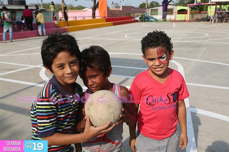 Rehabilitan cancha deportiva en barrio San José