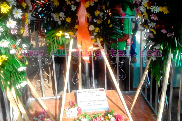 Santa Rosa del Peñón recuerda a la sindicalista Lidia Maradiaga Cáceres a 50 años de su paso a la inmortalidad