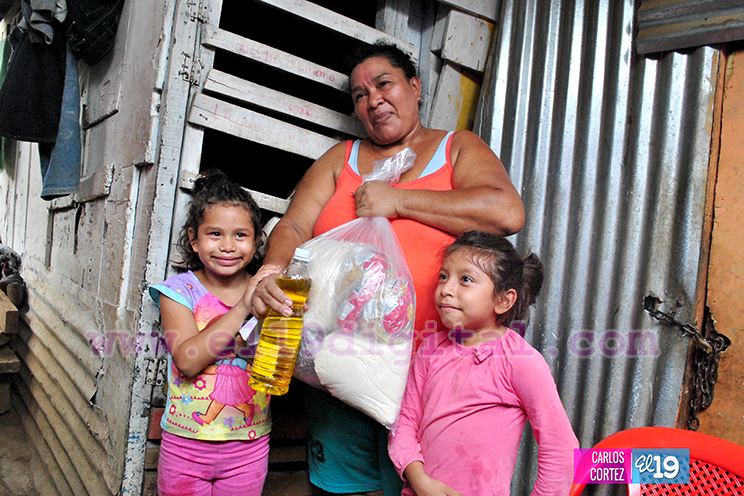 El paquete de alimentos, una acción solidaria en la Nicaragua Cristiana y Socialista