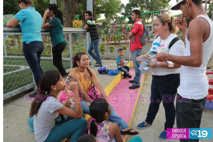 Impulsan campaña “Por una Vida Bonita, Sana y Limpia” en parques de la capital