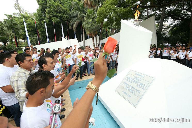 Nicaragua rinde homenaje de Vida y Amor a Tomás
