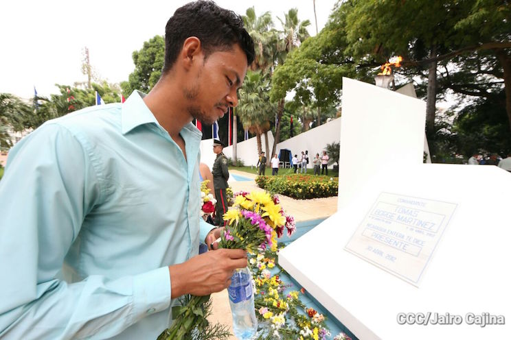 Nicaragua rinde homenaje de Vida y Amor a Tomás