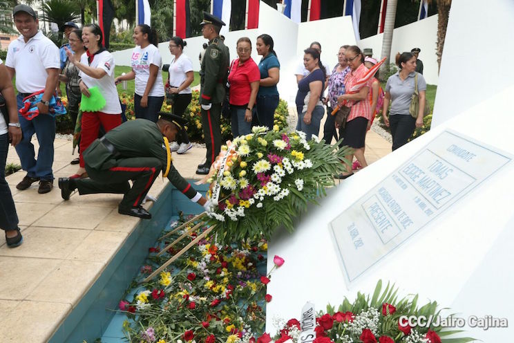 Nicaragua rinde homenaje de Vida y Amor a Tomás