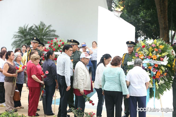 Nicaragua rinde homenaje de Vida y Amor a Tomás