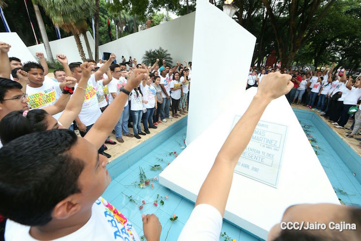 Nicaragua rinde homenaje de Vida y Amor a Tomás
