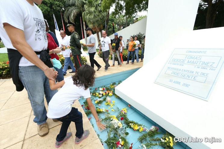 Nicaragua rinde homenaje de Vida y Amor a Tomás