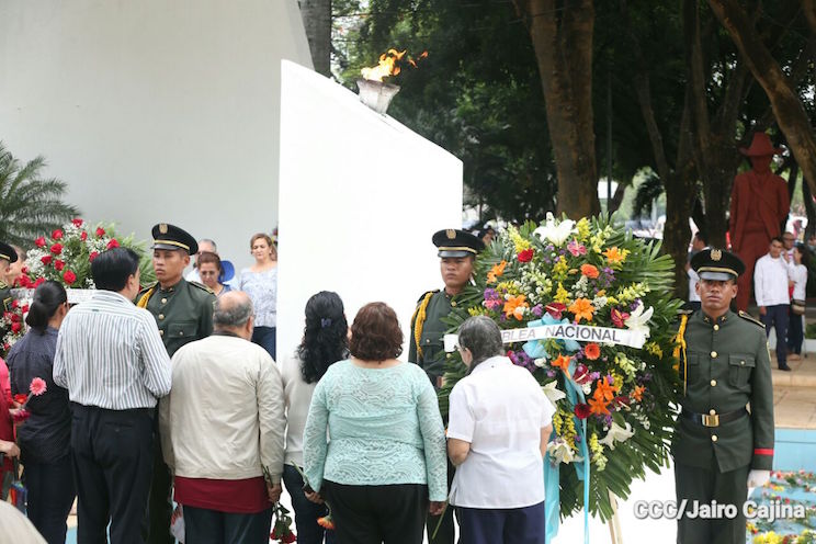Nicaragua rinde homenaje de Vida y Amor a Tomás