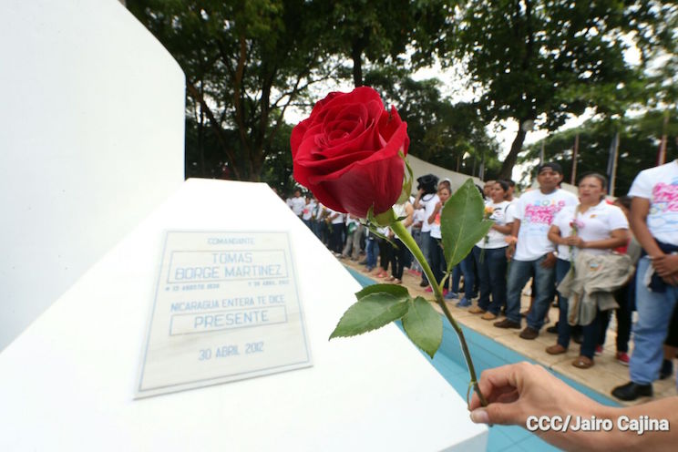 Nicaragua rinde homenaje de Vida y Amor a Tomás