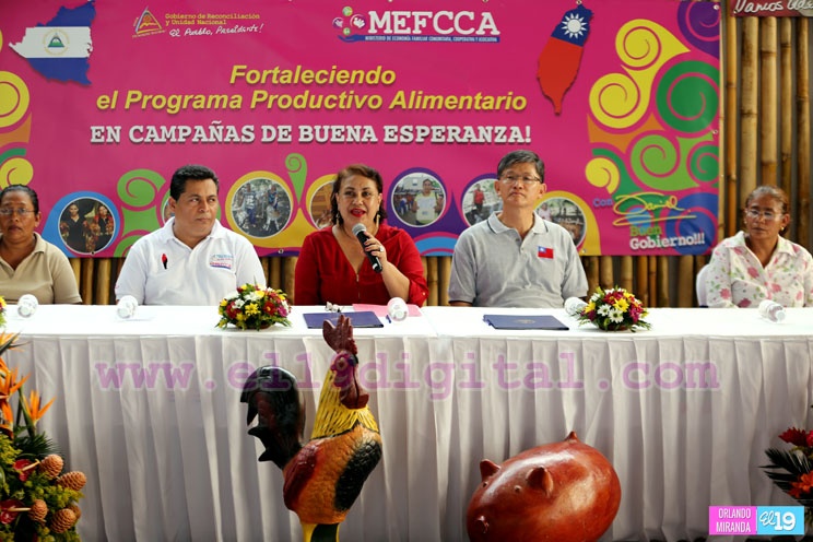 Gobierno de China-Taiwán entrega donación al Ministerio de Economía Familiar para seguir apoyando el programa Hambre Cero