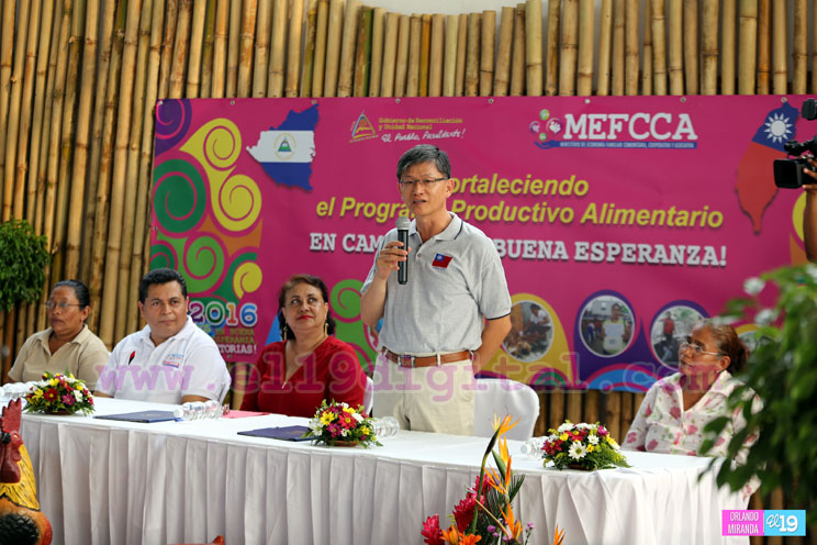 Gobierno de China-Taiwán entrega donación al Ministerio de Economía Familiar para seguir apoyando el programa Hambre Cero