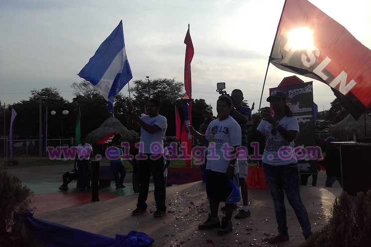 Rivas realiza el recorrido de la Antorcha de la Dignidad