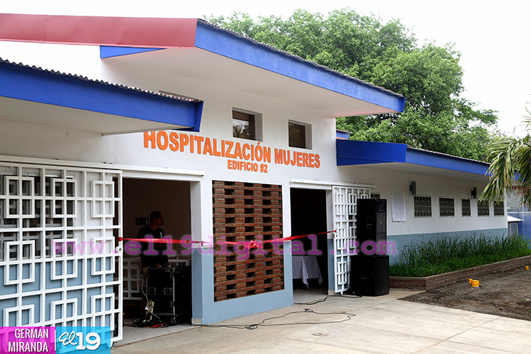 Rehabilitan pabellón de mujeres del Hospital Psicosocial "José Dolores Fletes"
