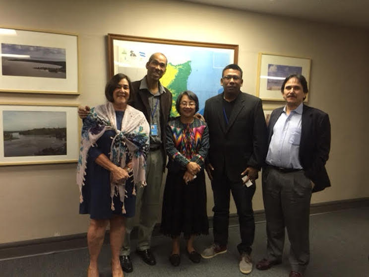 Relatora Especial para los Derechos de Pueblos Indígenas sostiene encuentro con Gobierno Territorial Rama y Kriol
