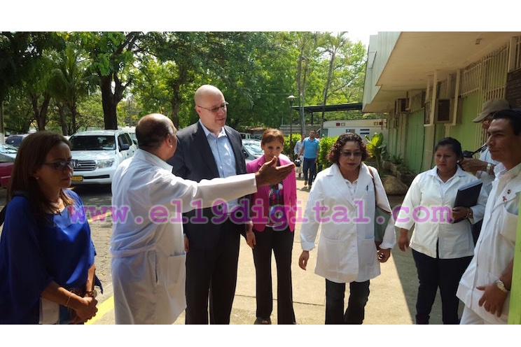 Jefe de Países y Subregiones de la OPS/OMS de visita en Nicaragua