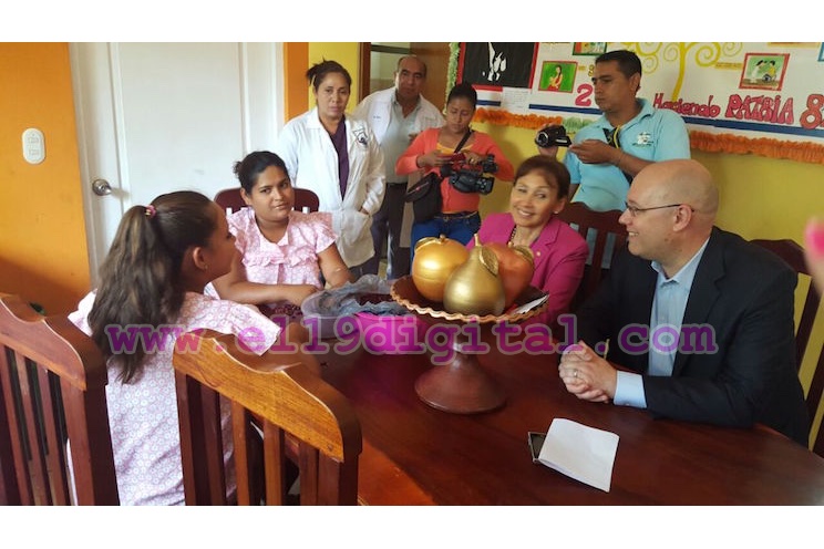 Jefe de Países y Subregiones de la OPS/OMS de visita en Nicaragua