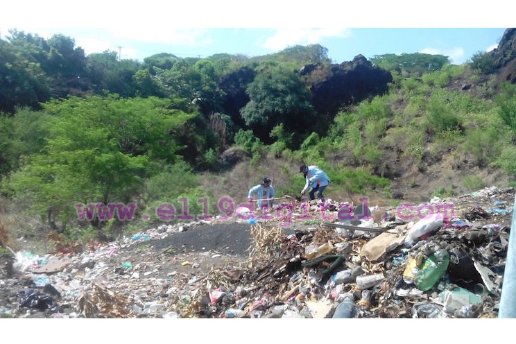Continúa erradicación de botaderos de basura en la capital