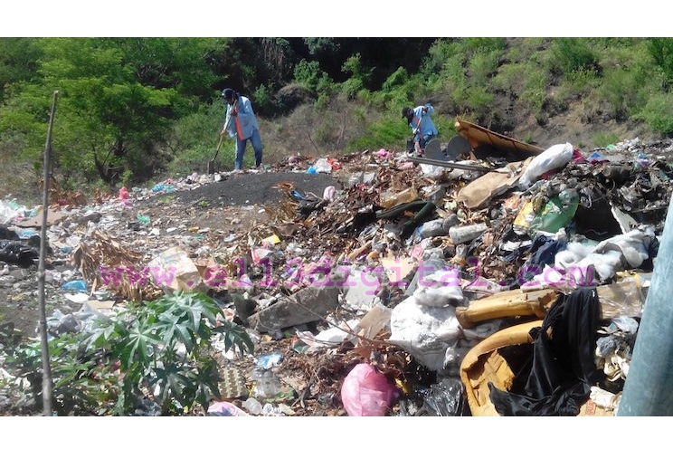 Continúa erradicación de botaderos de basura en la capital