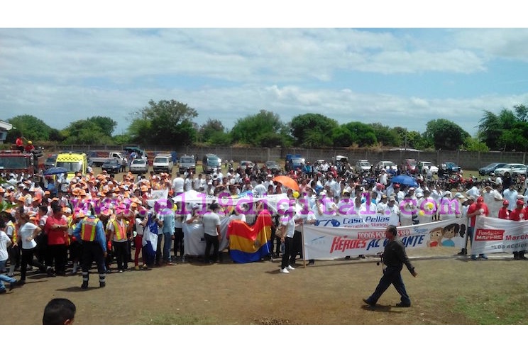 Por Amor a la Vida, marchan para prevenir accidentes de tránsito 