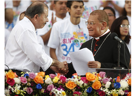 Cardenal Miguel: Juventud ha sido protagonista de grandes cambios y transformaciones de nuestra patria