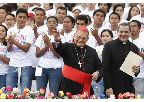 Cardenal Miguel: Juventud ha sido protagonista de grandes cambios y transformaciones de nuestra patria