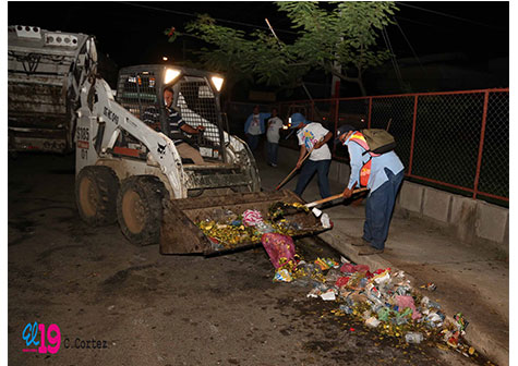 Alcaldía de Managua garantiza limpieza en Plaza La Fé