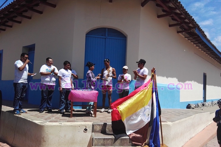 Ciclistas de Masaya rinden homenaje a Sandino