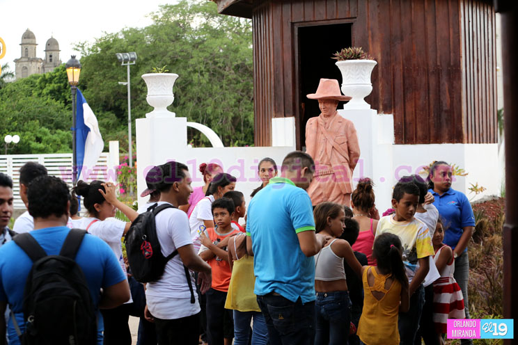 Niñez de la capital conoce la historia del General Sandino