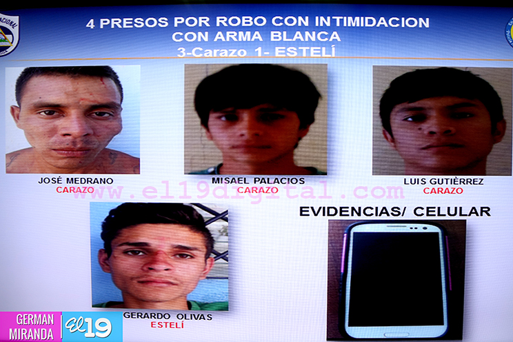 En una semana la Policía Nacional logra dar fuertes golpes al crimen común y organizado
