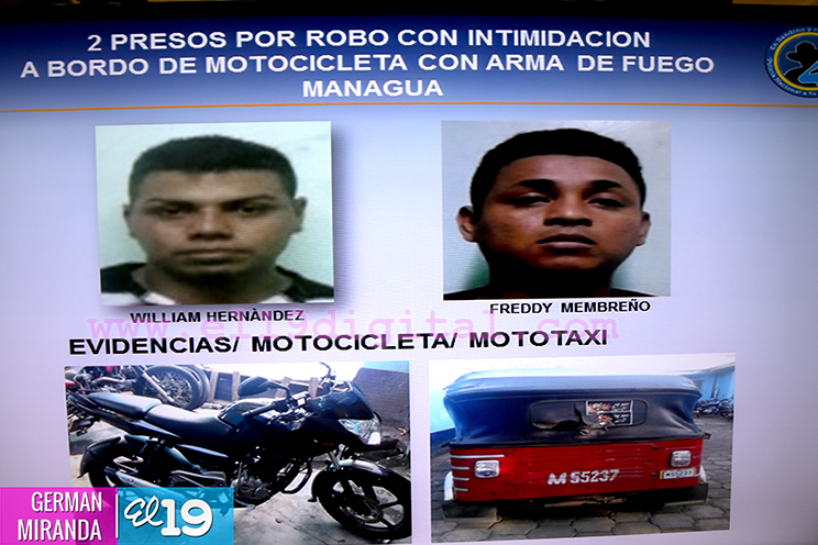 En una semana la Policía Nacional logra dar fuertes golpes al crimen común y organizado