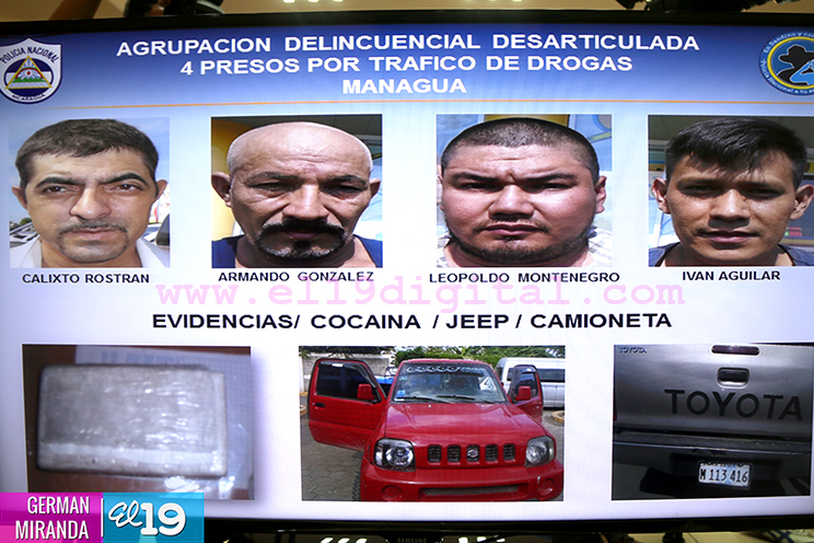 En una semana la Policía Nacional logra dar fuertes golpes al crimen común y organizado
