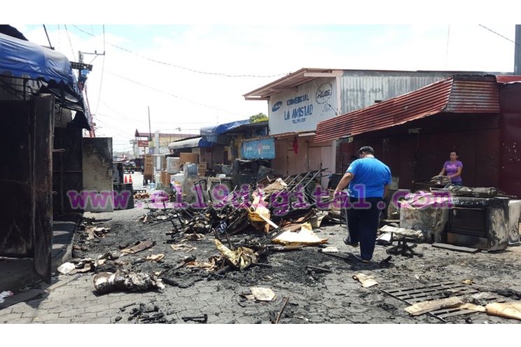Una Biblia fue todo lo que se salvó del voraz incendio