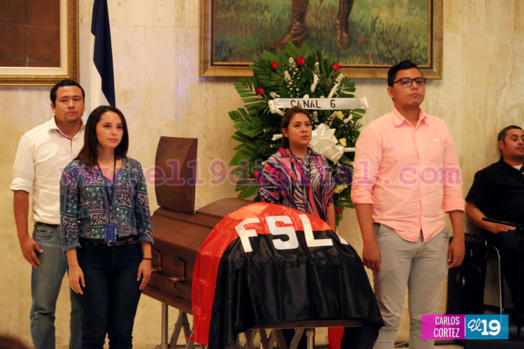 Emotiva despedida del compañero Marcio Vargas