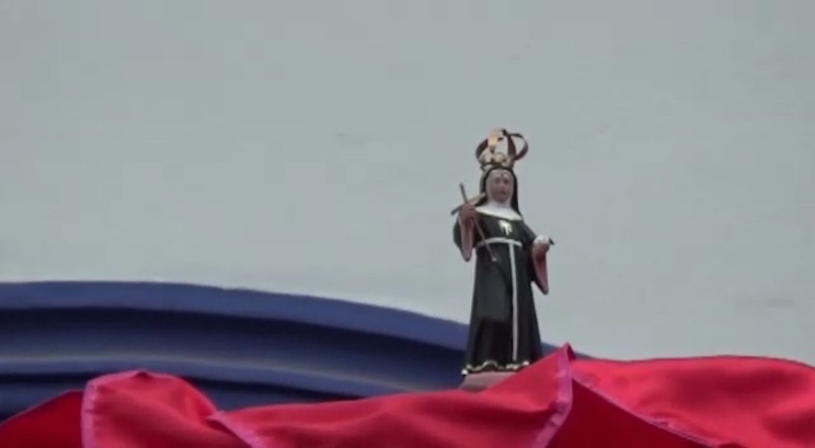 Teustepe se prepara para celebrar a su patrona Santa Rita de Casia