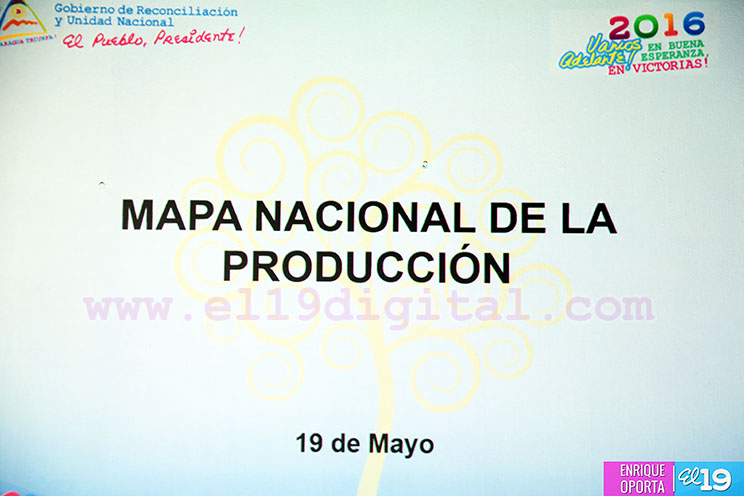Presentan el Mapa Nacional de la Producción