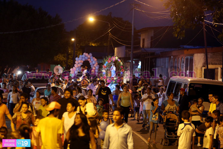 Celebran alegre Vigilia en honor a María Auxiliadora en Managua
