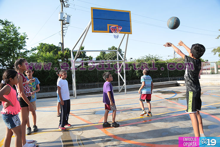 Rehabilitan parque en el barrio José Isaías Gómez