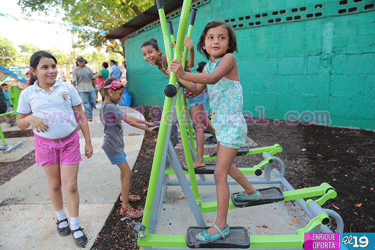 Rehabilitan parque en el barrio José Isaías Gómez